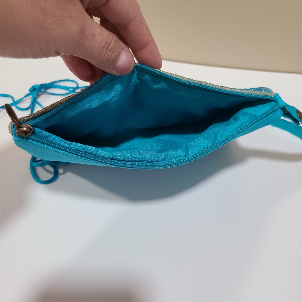 Bombay Trading Company Elegant Beaded Starfish Crossbody Club Bag - Picture 3 of 6